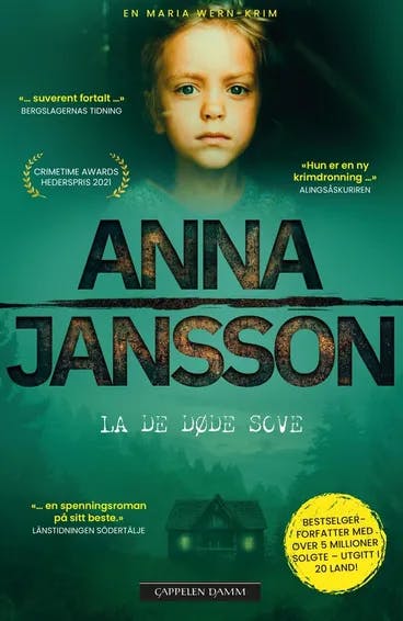 Bokomslaget til La de døde sove - en maria Wern Krim av Anna Jansson