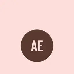 ikon med initialene A og E